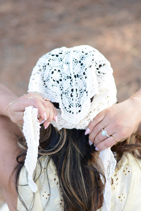 *RESTOCK* Callie Crochet Headscarf