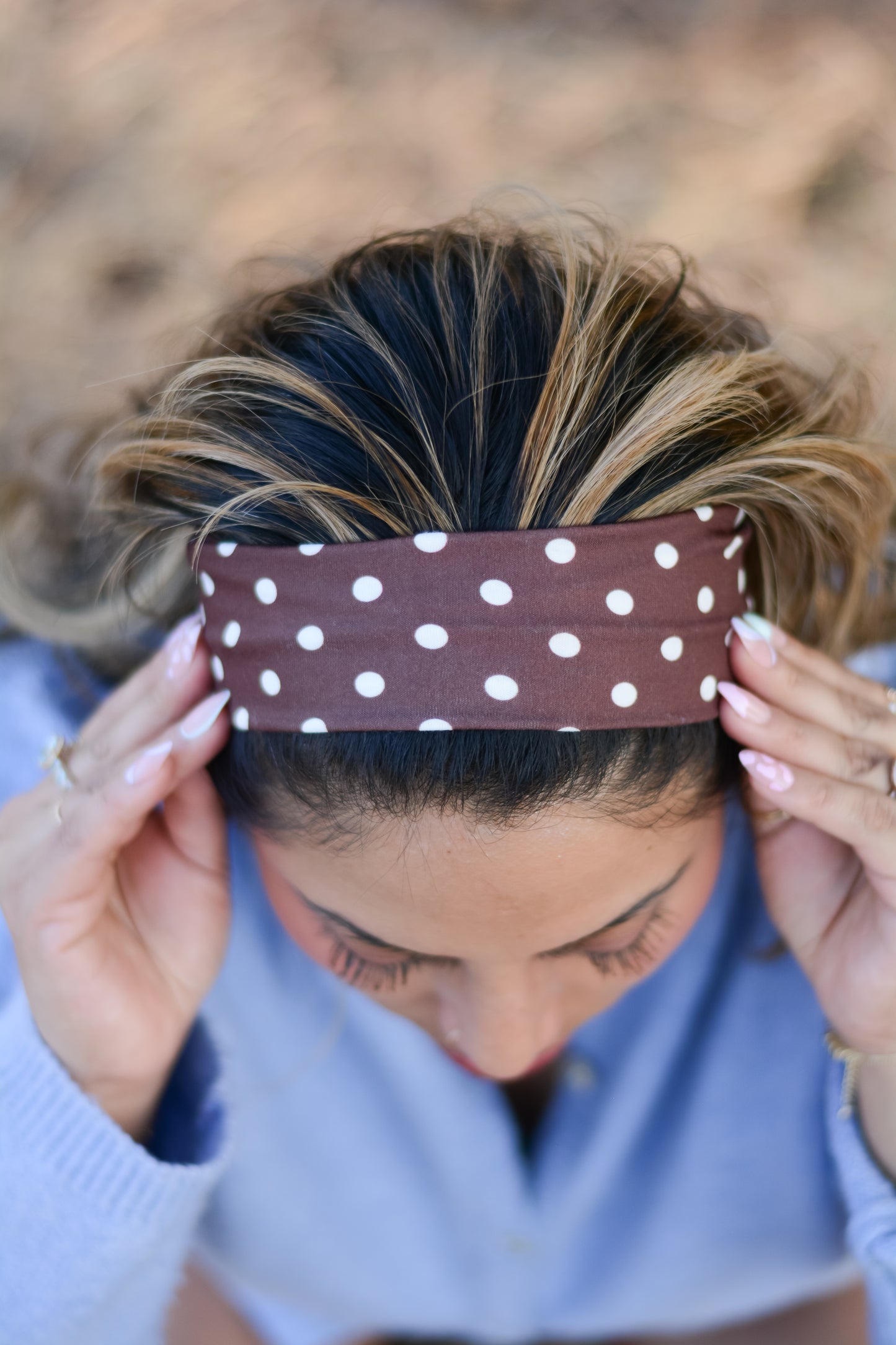 Polka-dot Headband