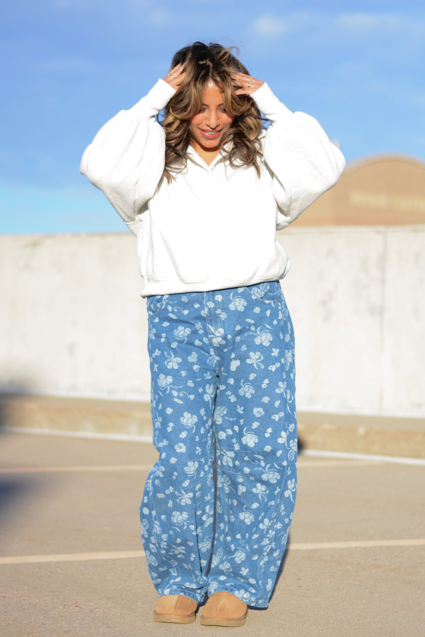 Cute High Collar Pullover