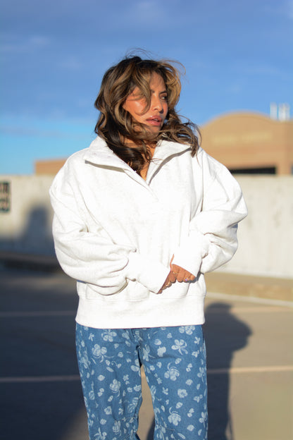 Cute High Collar Pullover