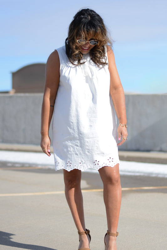 Rachel Eyelet Dress