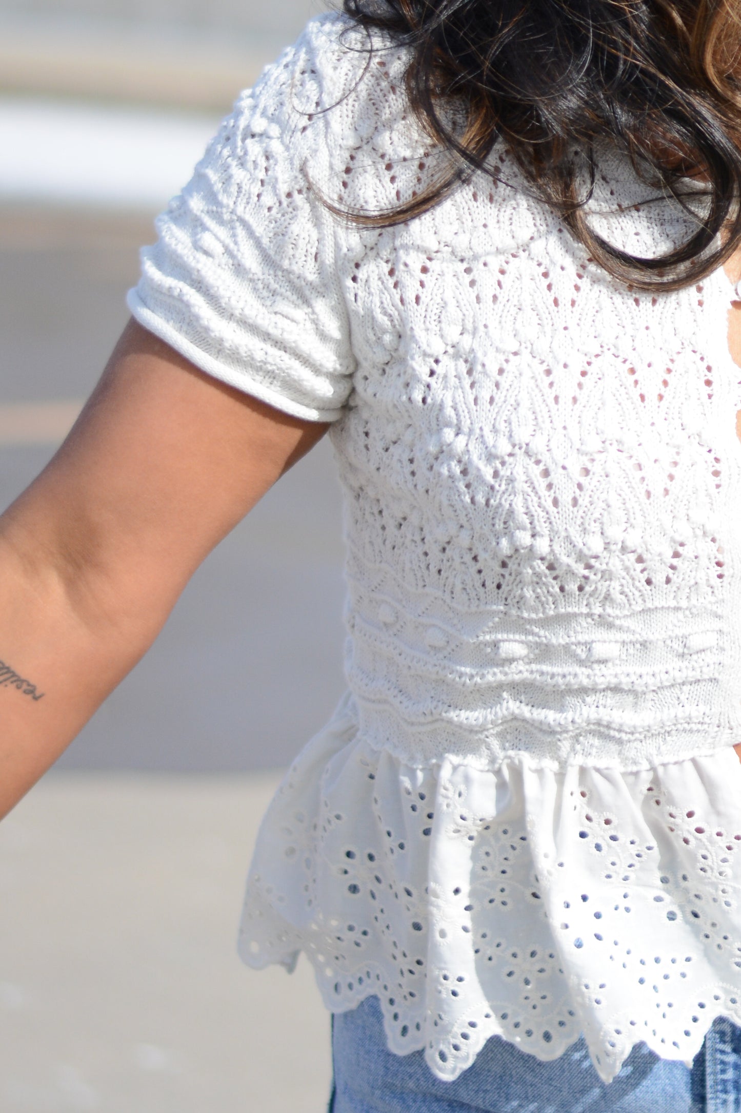 Whimsical Peplum Top