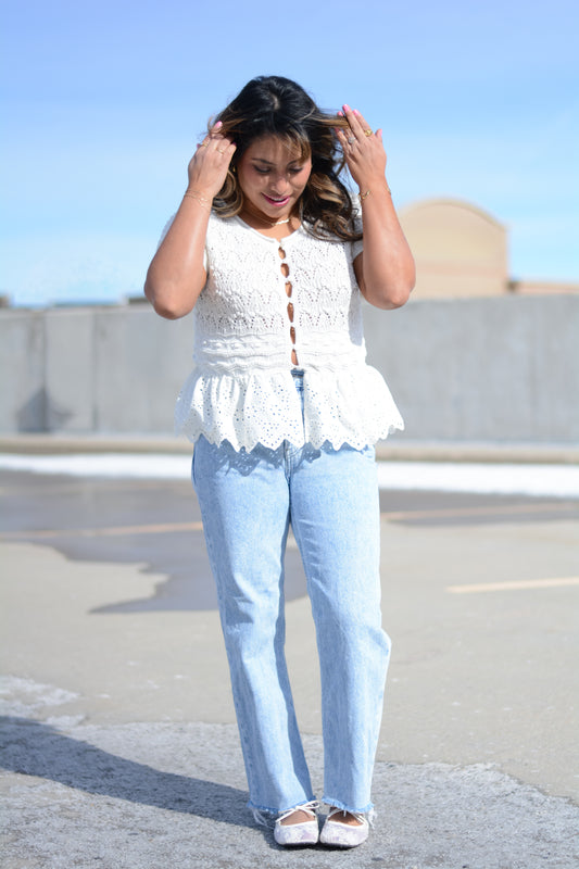 Whimsical Peplum Top