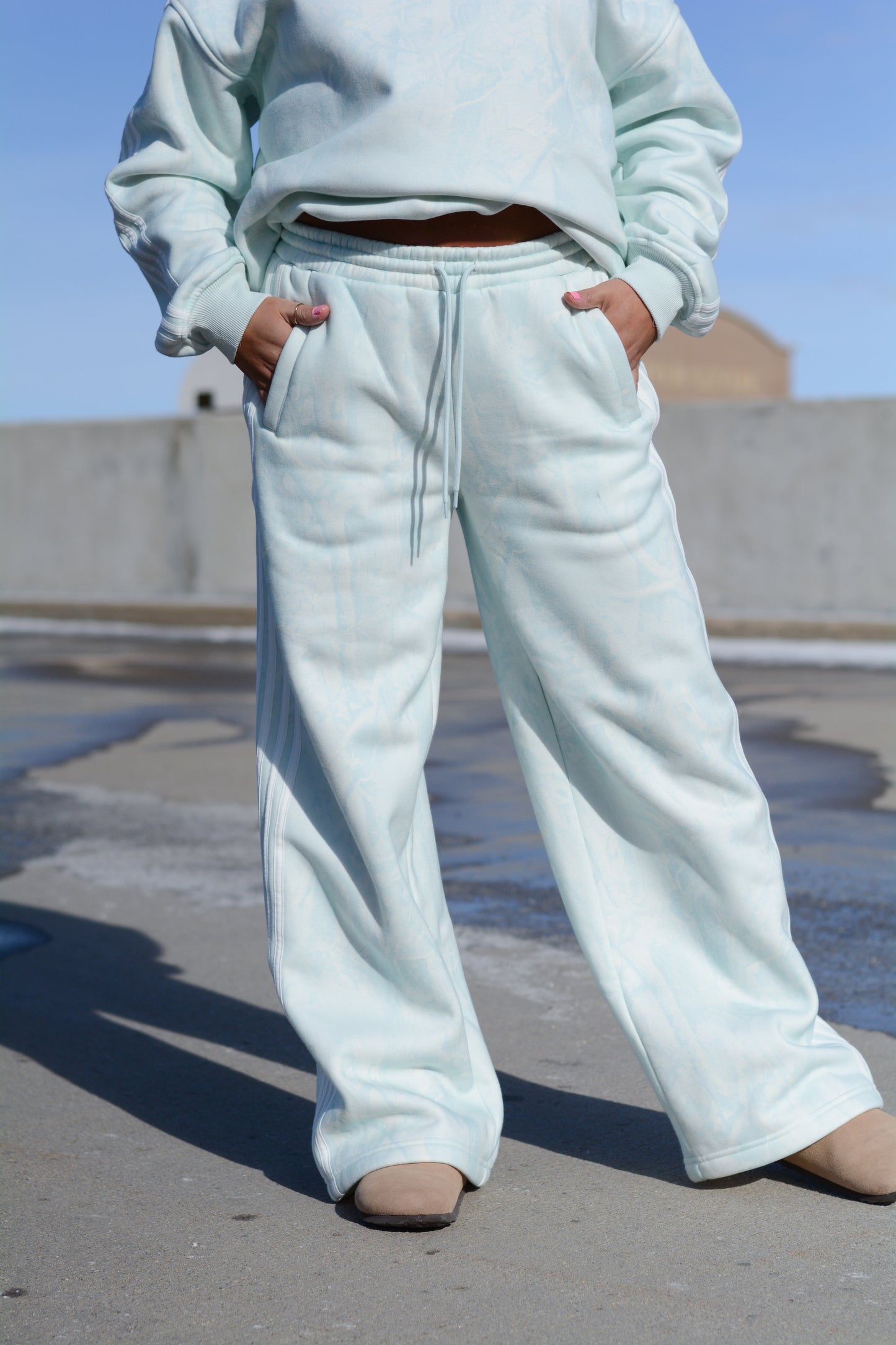 Mint Camo Sweatpants