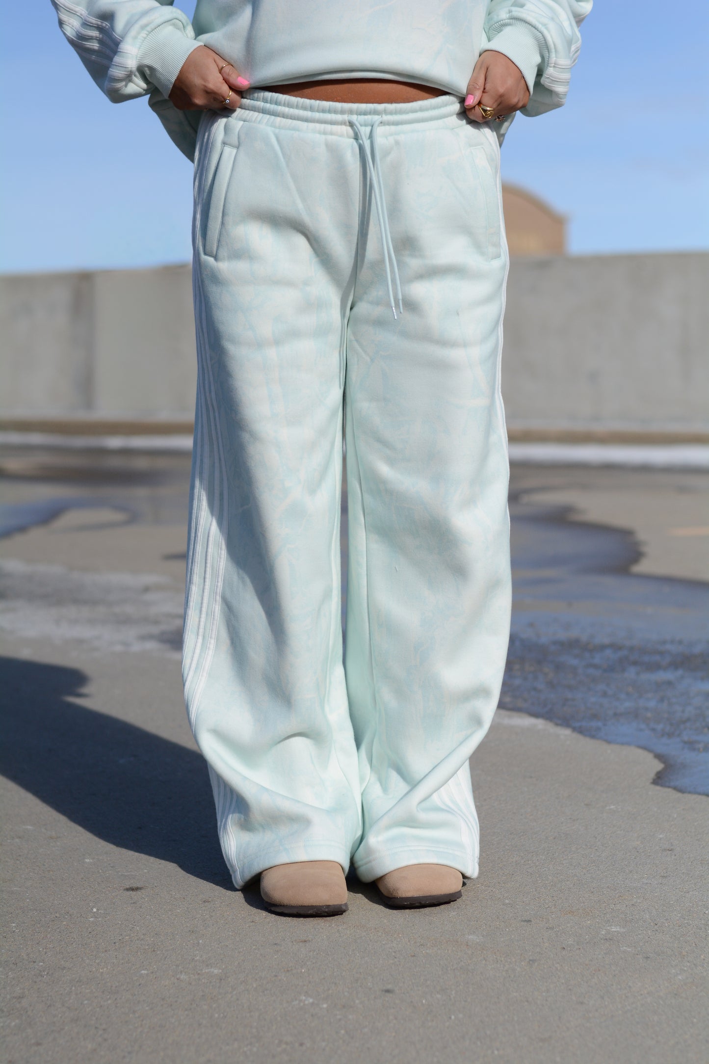 Mint Camo Sweatpants