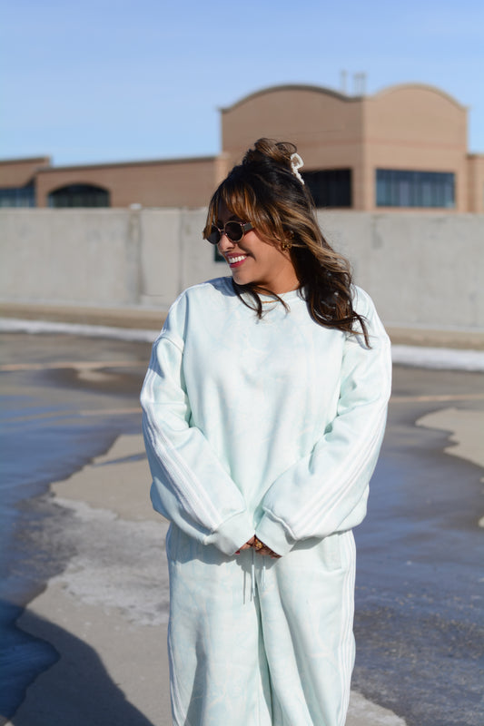 Mint Camo Sweatshirt